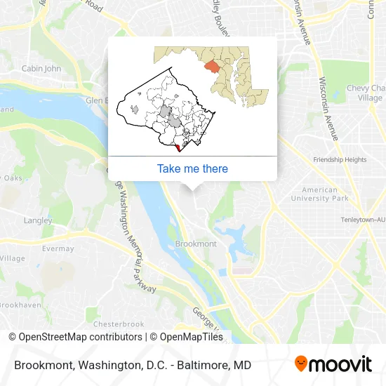 Brookmont map