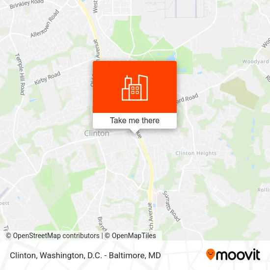 Clinton map