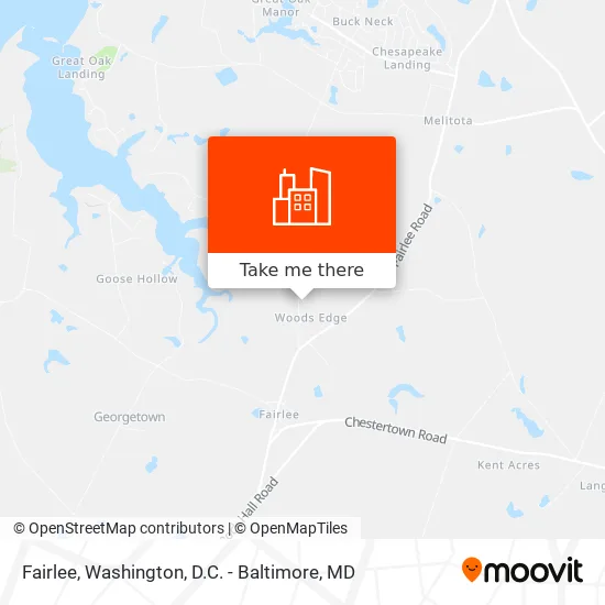 Fairlee map