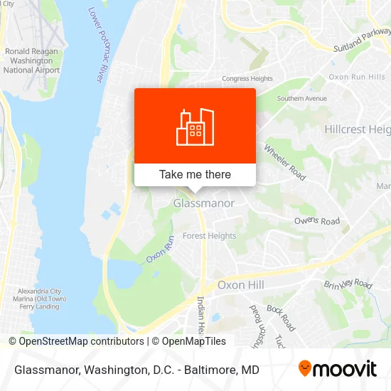 Glassmanor map