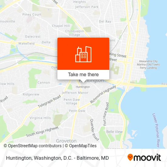Huntington map