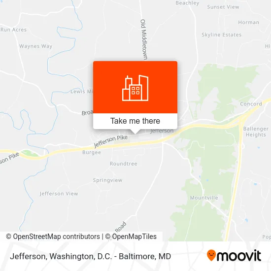 Jefferson map