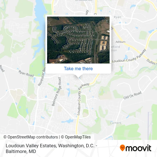 Loudoun Valley Estates map