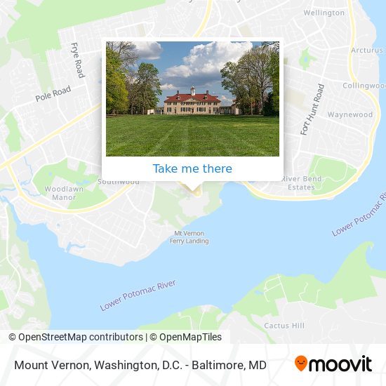 Mount Vernon map