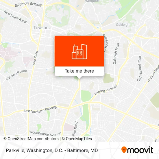 Parkville map