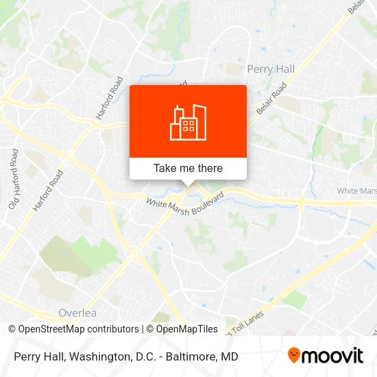 Perry Hall map