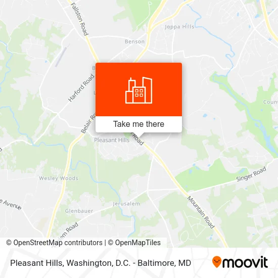 Pleasant Hills map