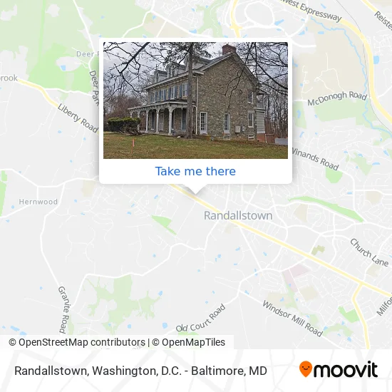 Randallstown map