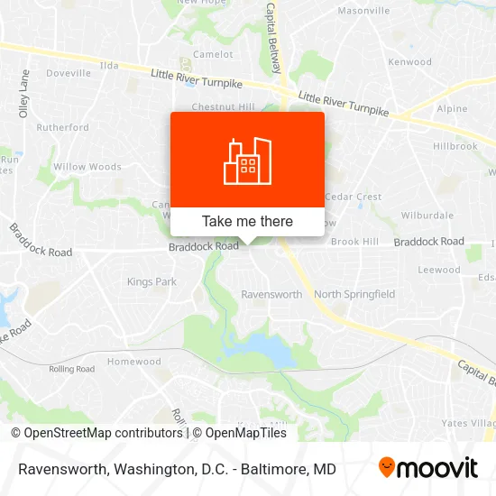 Ravensworth map