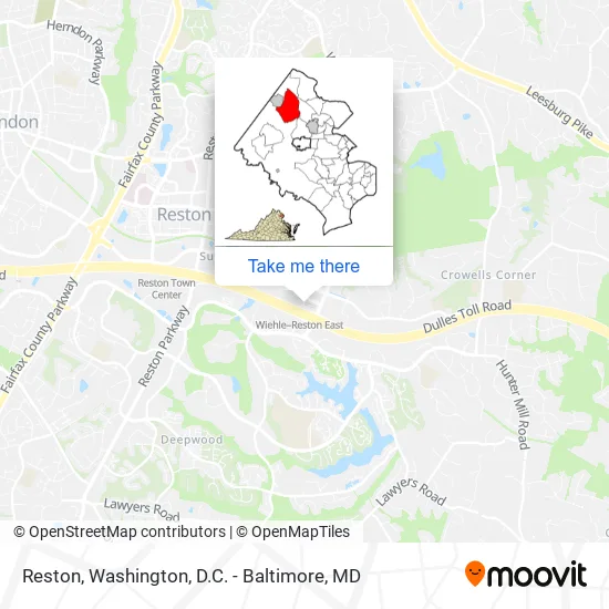 Reston map