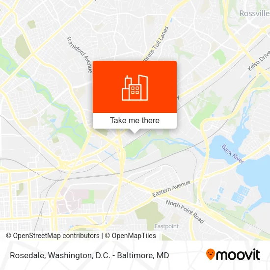 Rosedale map