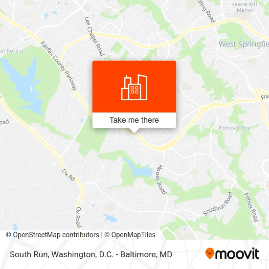 South Run map
