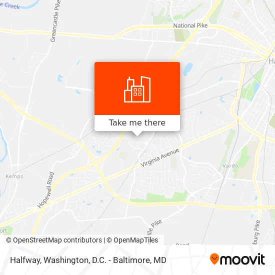 Halfway map
