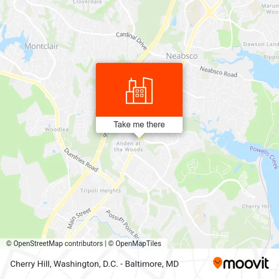 Cherry Hill map