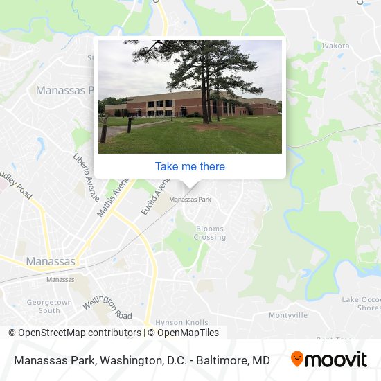 Manassas Park map