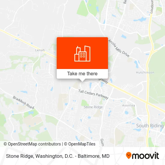 Stone Ridge map