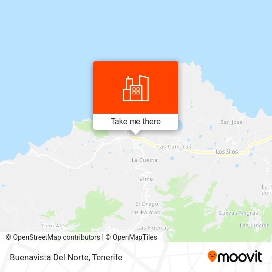 Buenavista Del Norte map