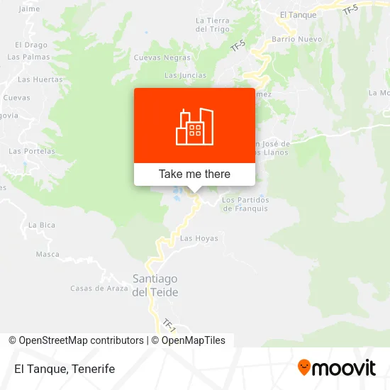 El Tanque map
