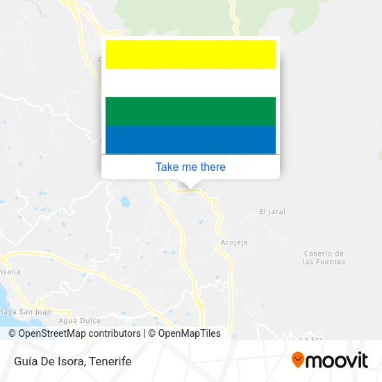 Guía De Isora map
