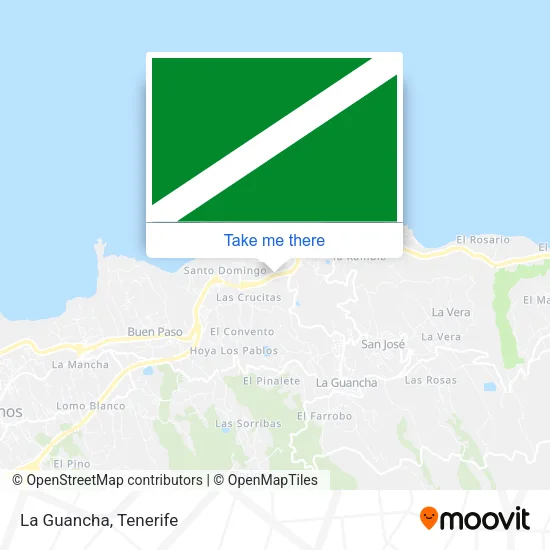 La Guancha map