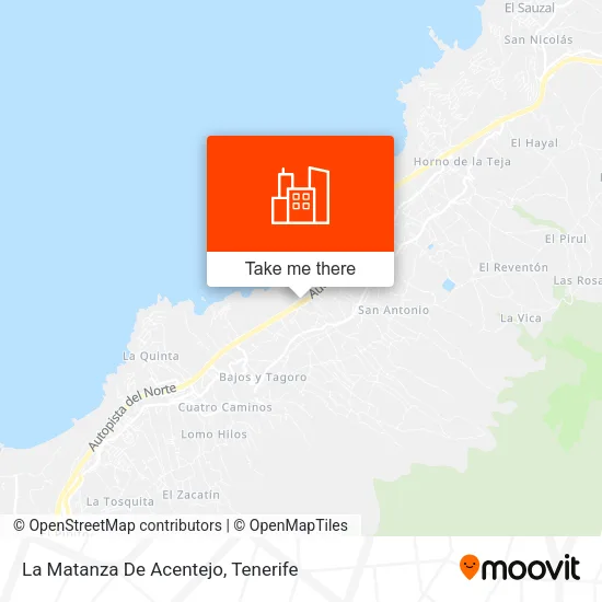 La Matanza De Acentejo map