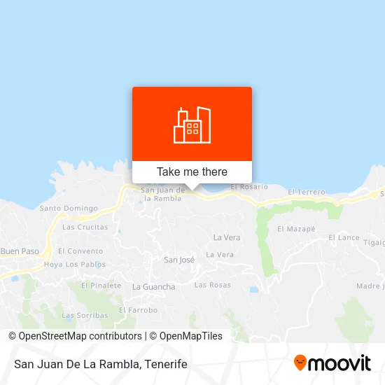 San Juan De La Rambla map