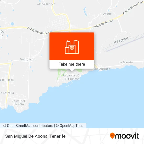 San Miguel De Abona map