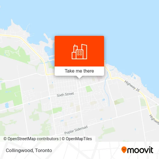 Collingwood map
