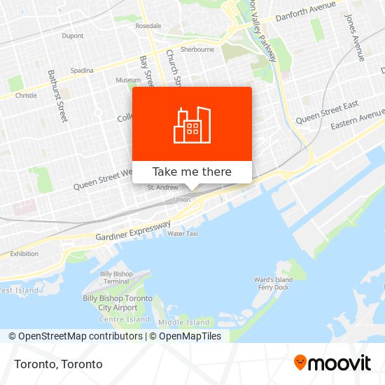 Toronto map