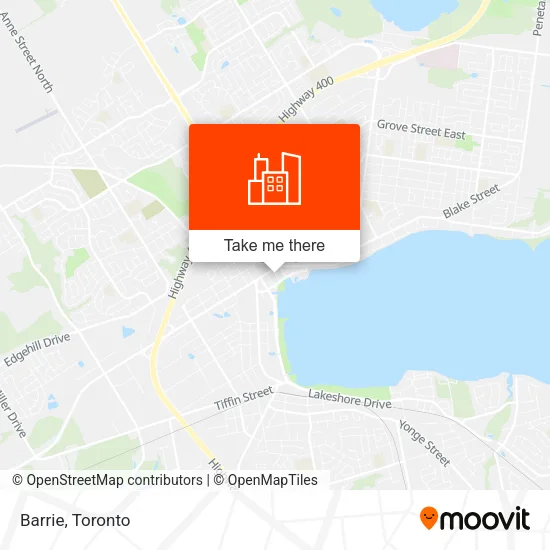 Barrie map