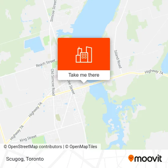 Scugog map