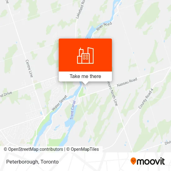 Peterborough map