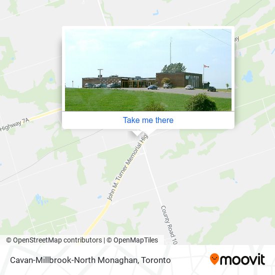 Cavan-Millbrook-North Monaghan map