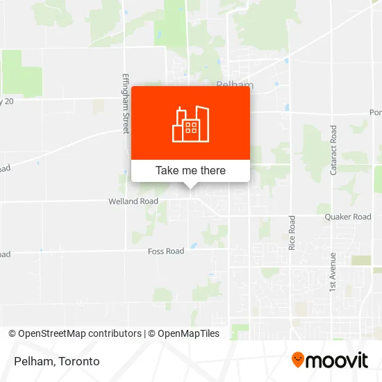 Pelham map