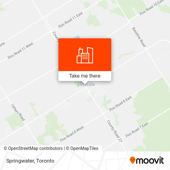 Springwater map