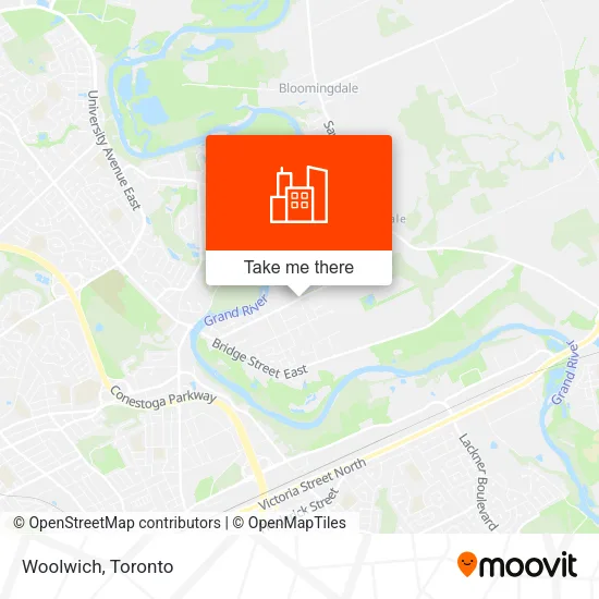 Woolwich map