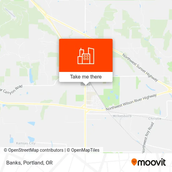 Banks map