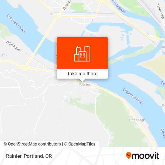 Rainier map