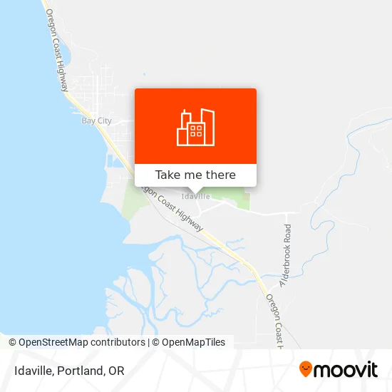 Idaville map