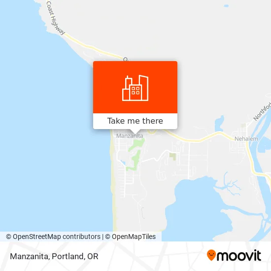 Manzanita map