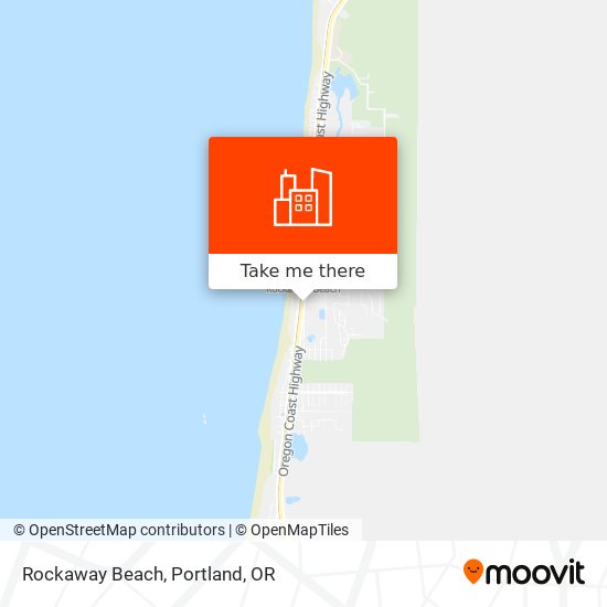 Mapa de Rockaway Beach