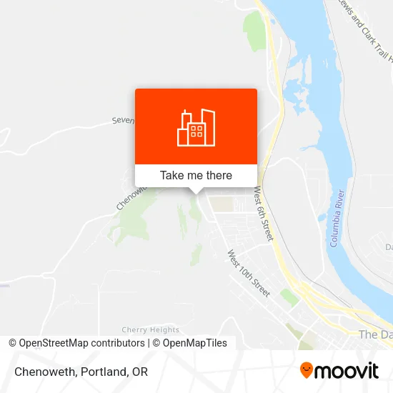 Chenoweth map