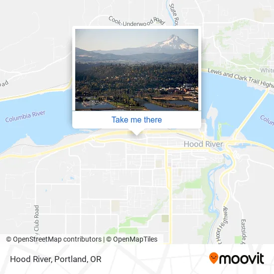 Hood River map