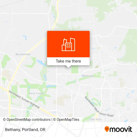 Bethany map