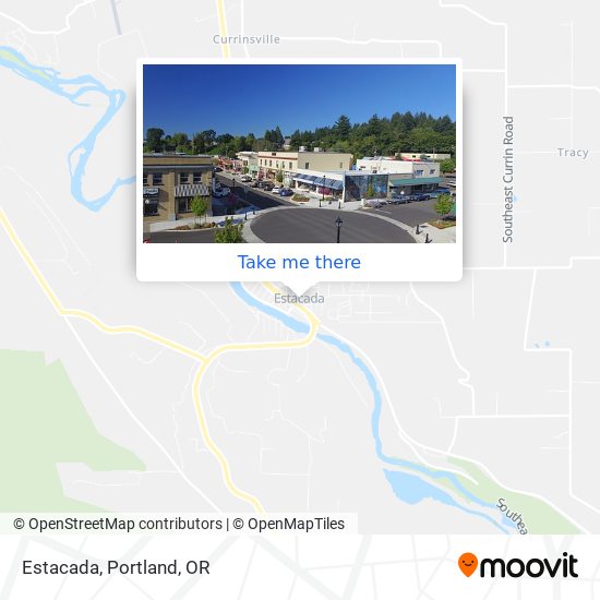 Estacada map