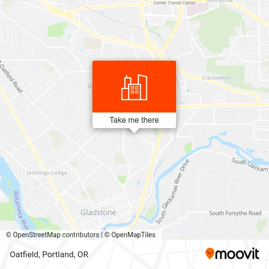Oatfield map