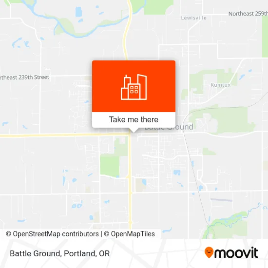 Battle Ground map