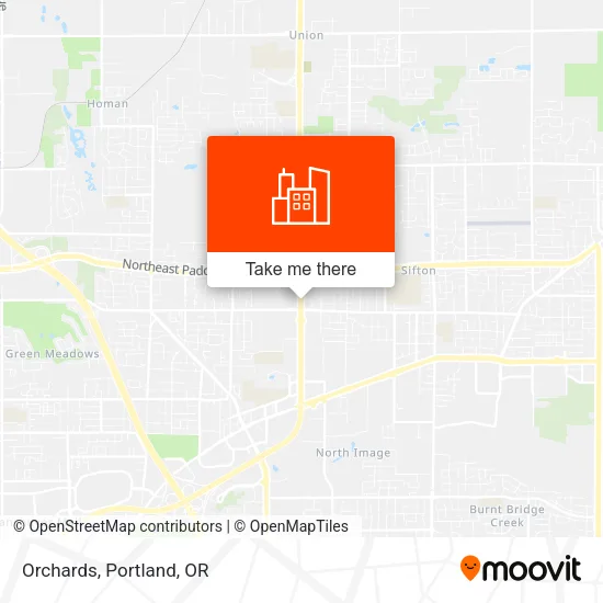 Orchards map