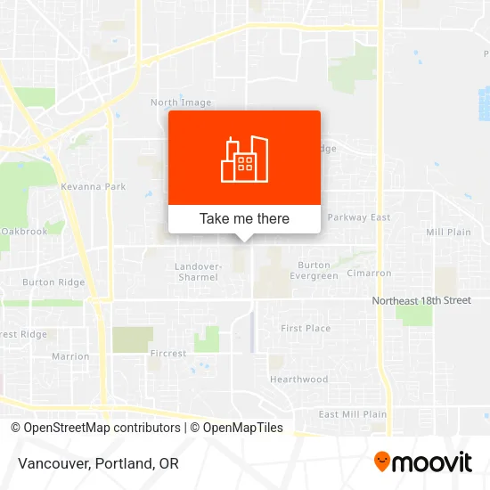 Vancouver map