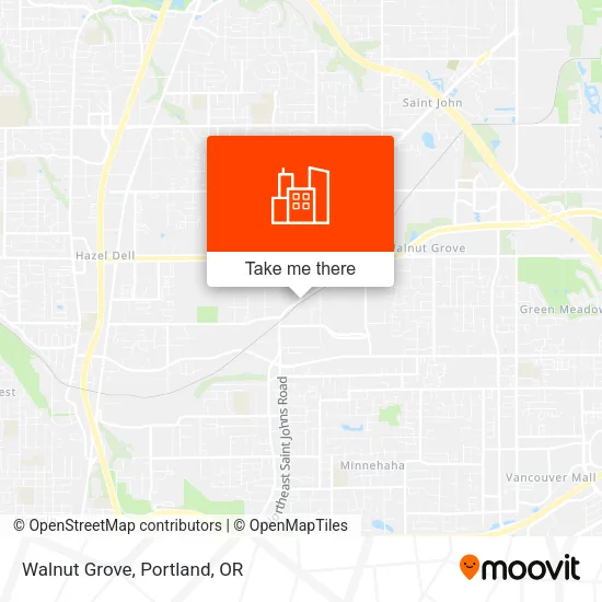 Walnut Grove map